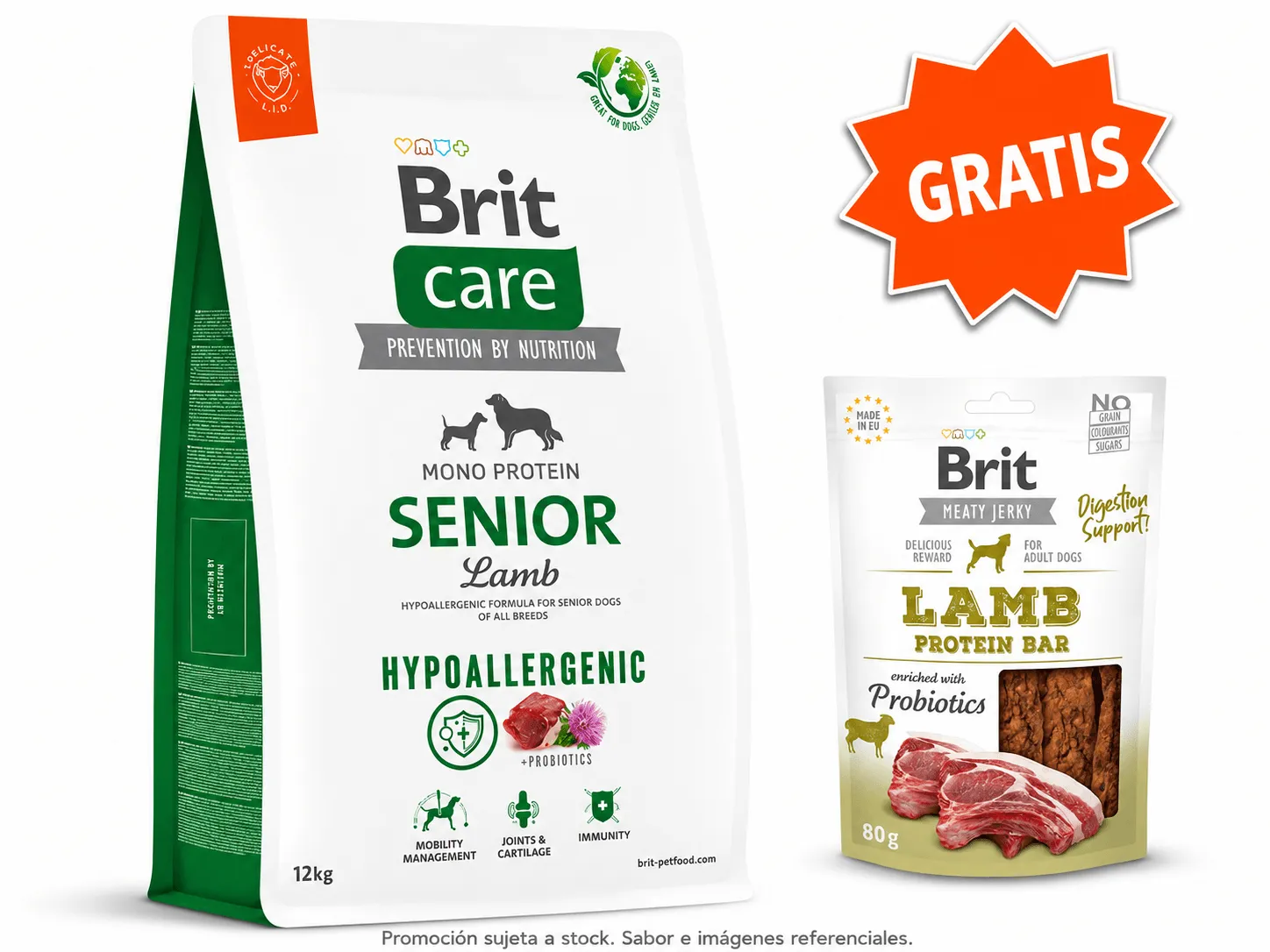 Brit Care Senior Cordero y Arroz 12 kg para Perros