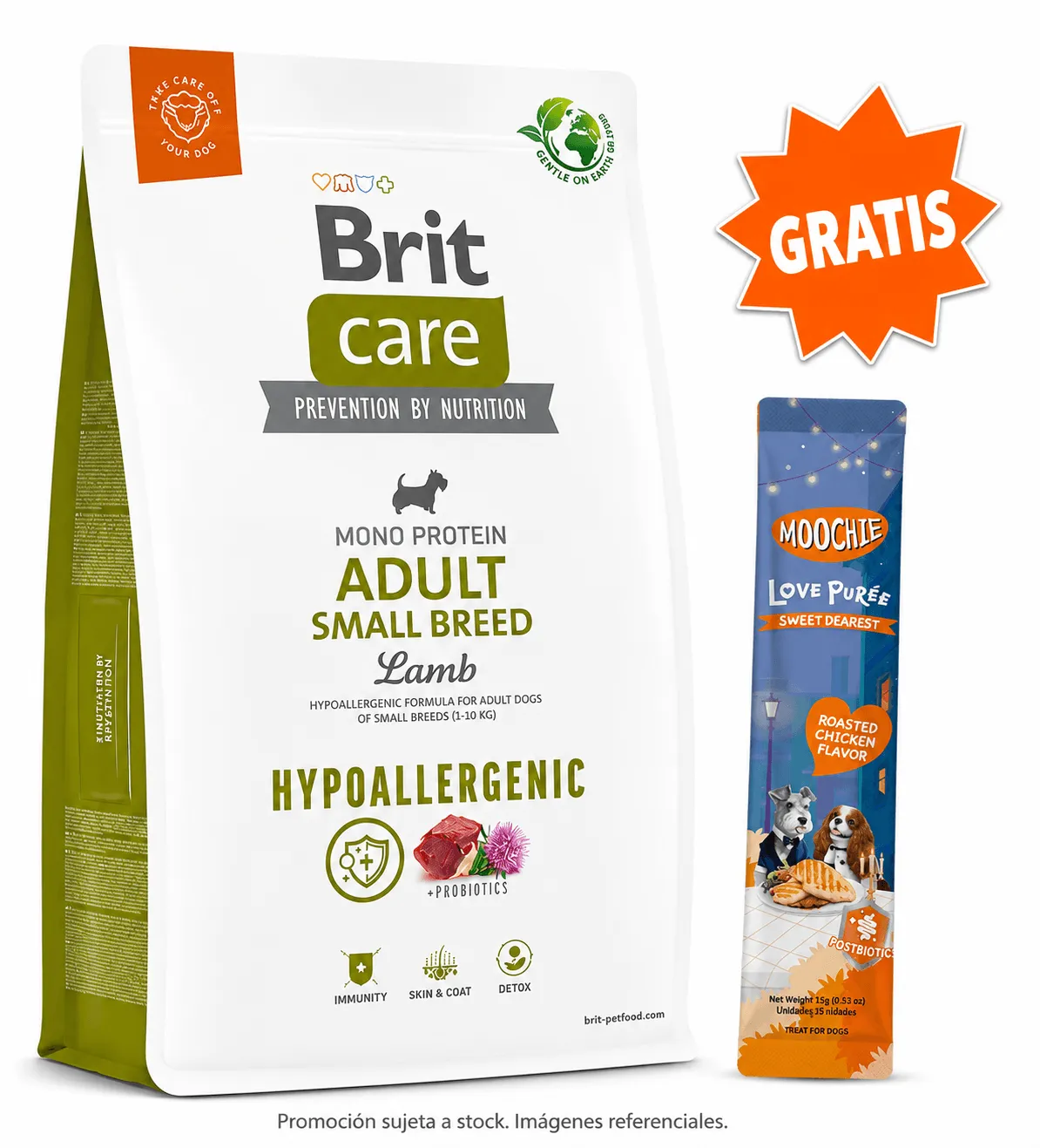 Brit Care Adult Raza Pequeña Cordero y Arroz 3 kg para Perros