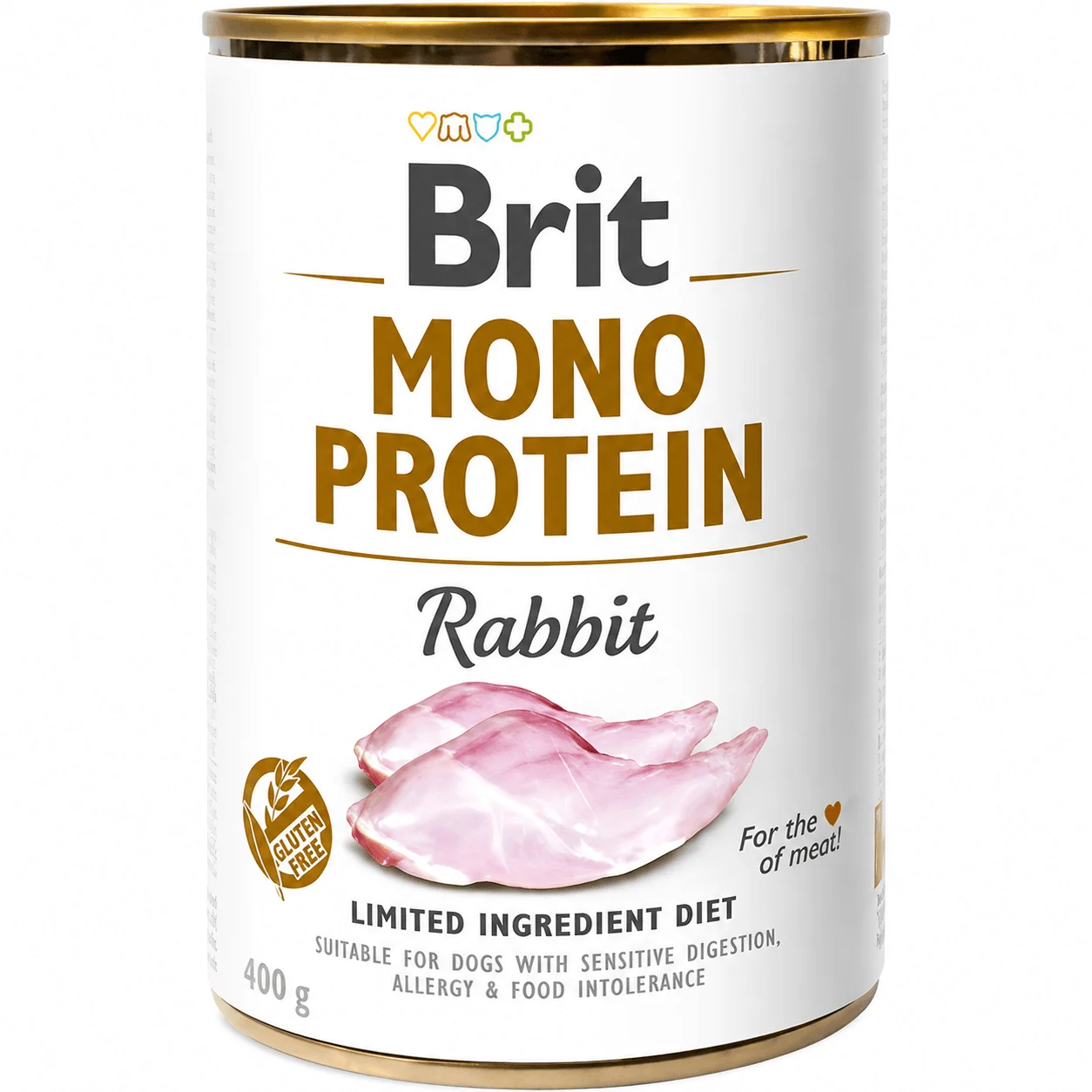 Brit Mono Protein Conejo Lata 400 g para Perros