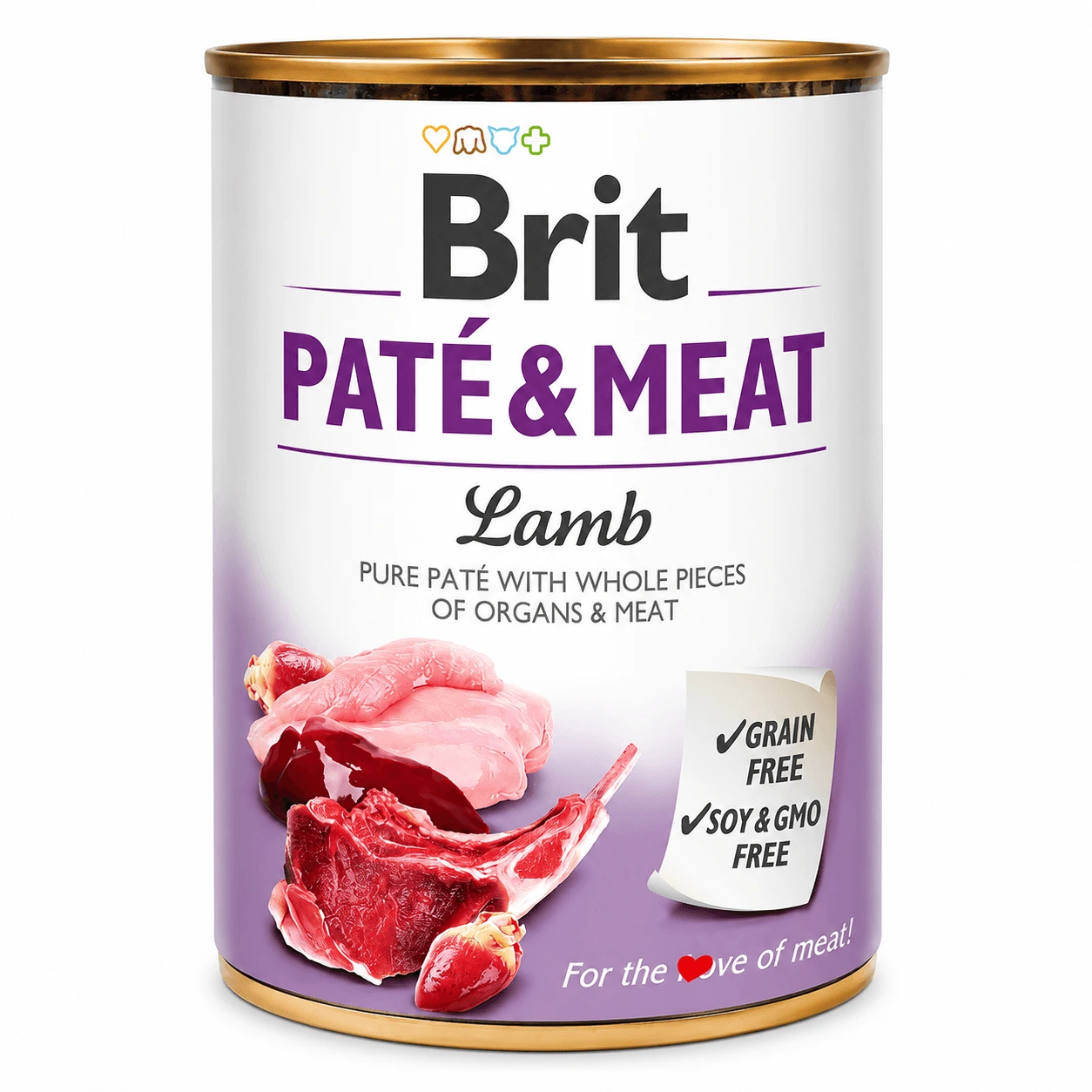 Brit Paté & Carne Cordero Lata 400 g para Perros