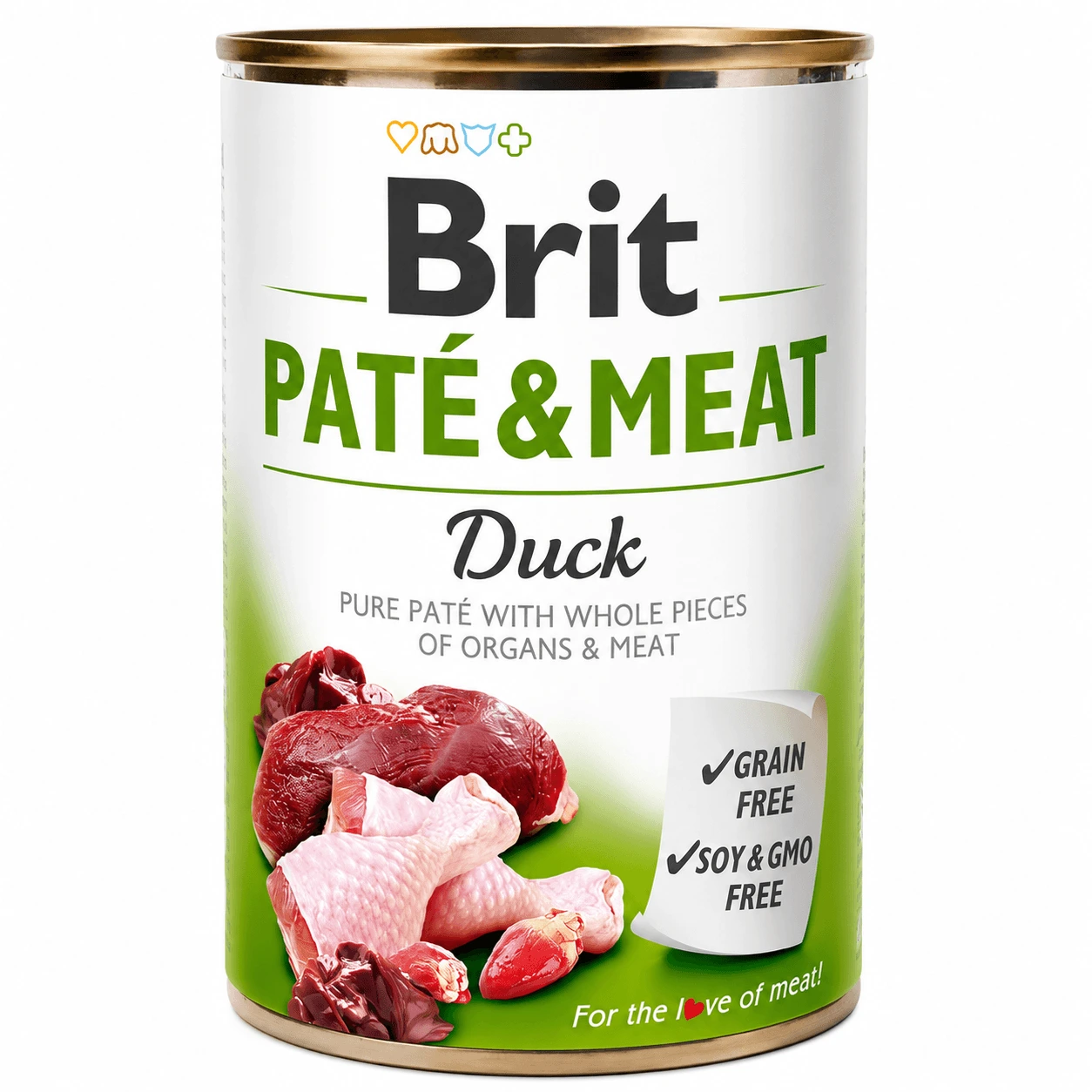 Brit Paté & Carne Pato Lata 400 g para Perros