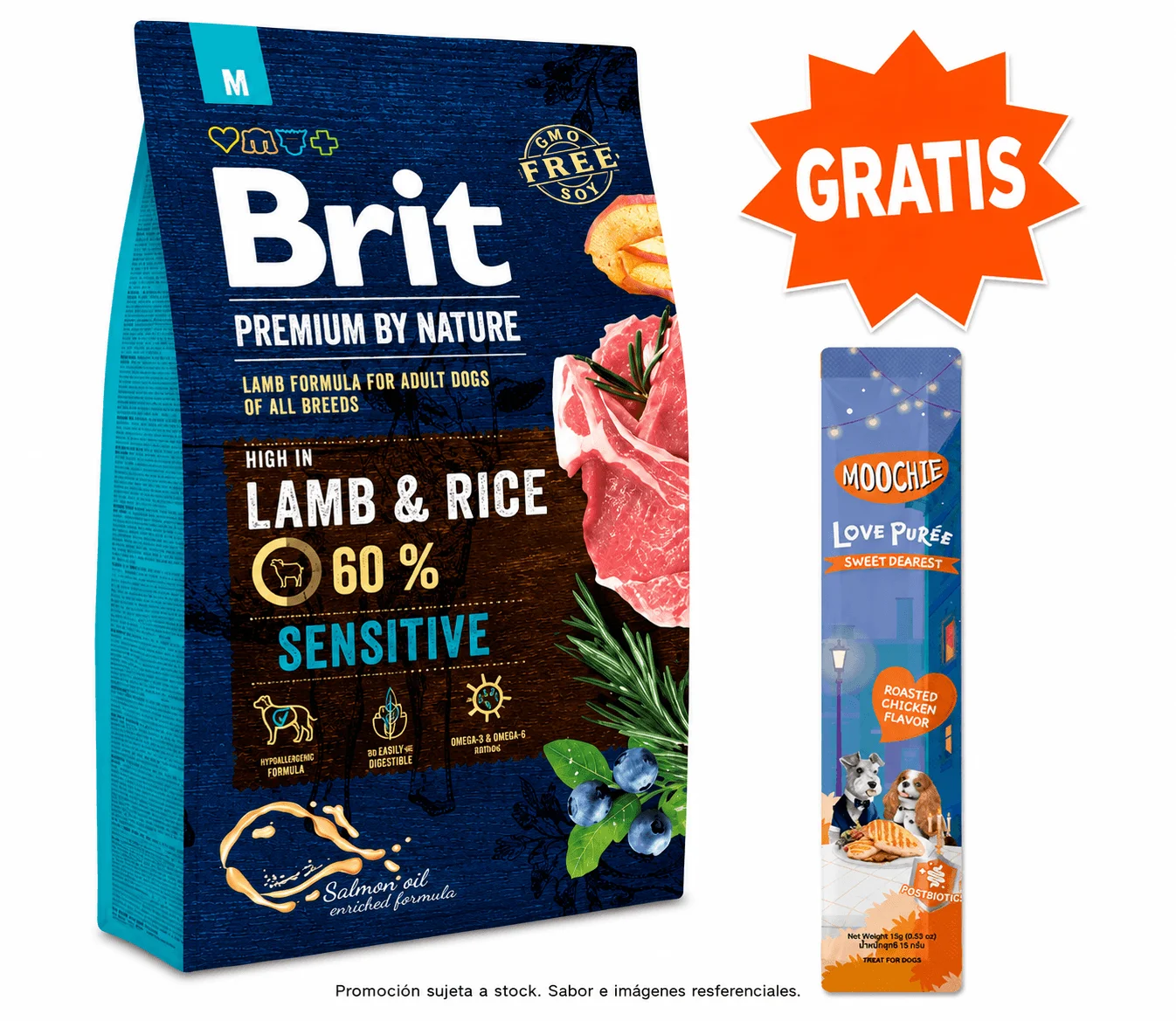 Brit Premium Sensitive Cordero 3 kg para Perros