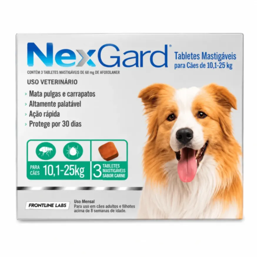 Boehringer NexGard L 68 mg x 3 Tabletas