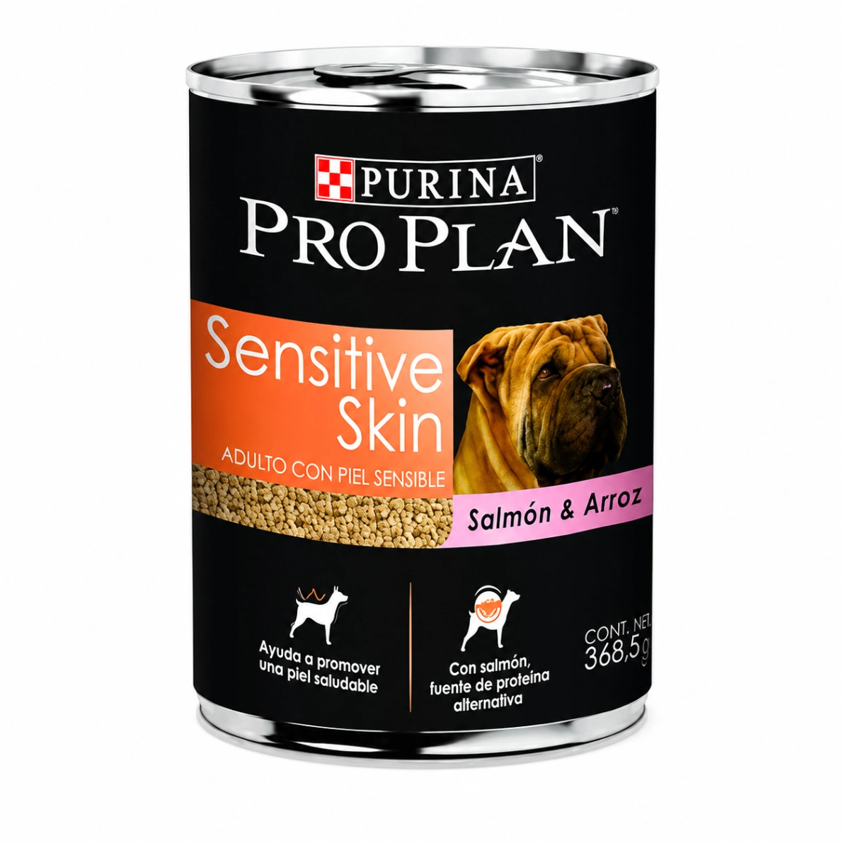 Pro Plan Adulto Salmón y Arroz Lata 368.5 g