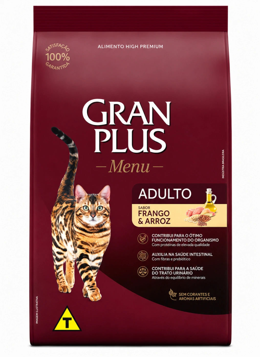 Gran Plus Gato Adulto Pollo y Arroz 3 kg