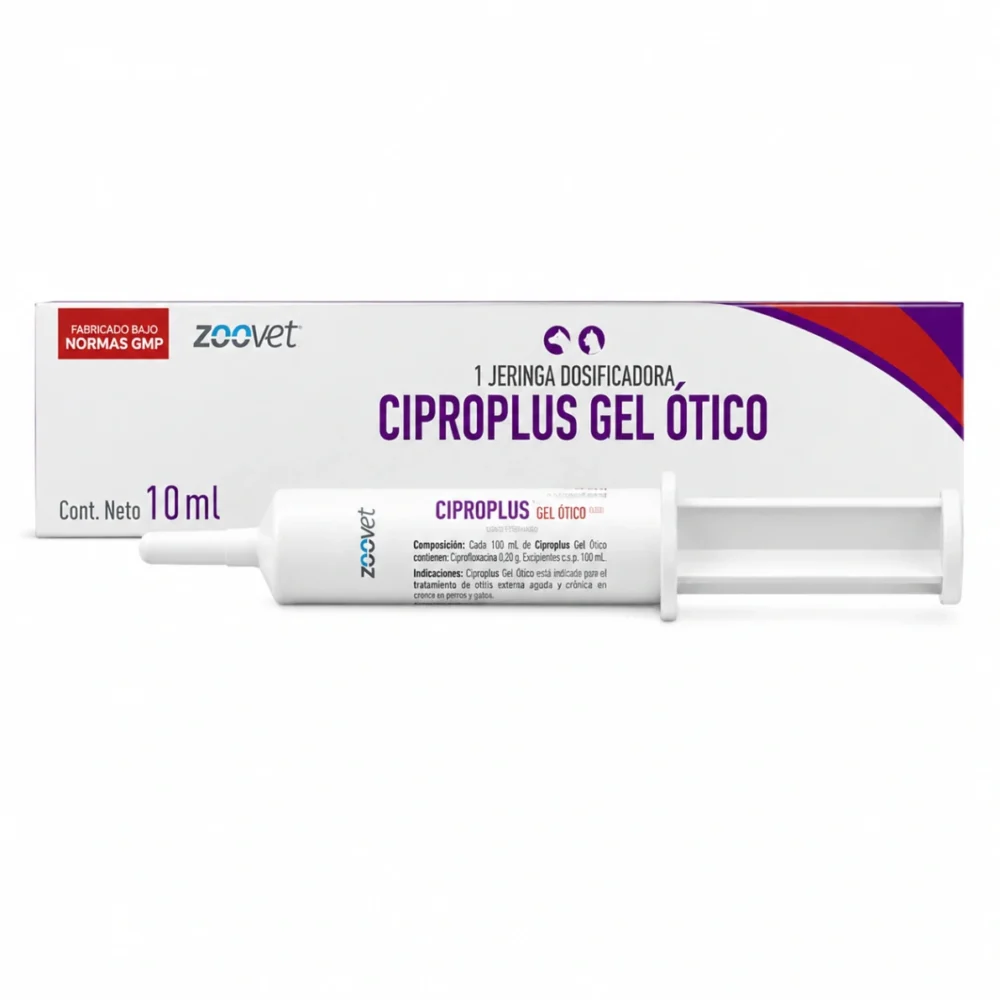 Zoovet CiproPlus Gel Ótico 10 ml
