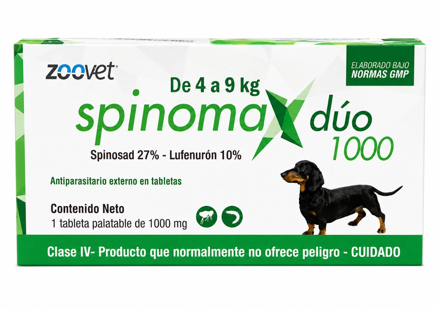 Zoovet Spinomax Duo 1000 mg 4-9 Kg