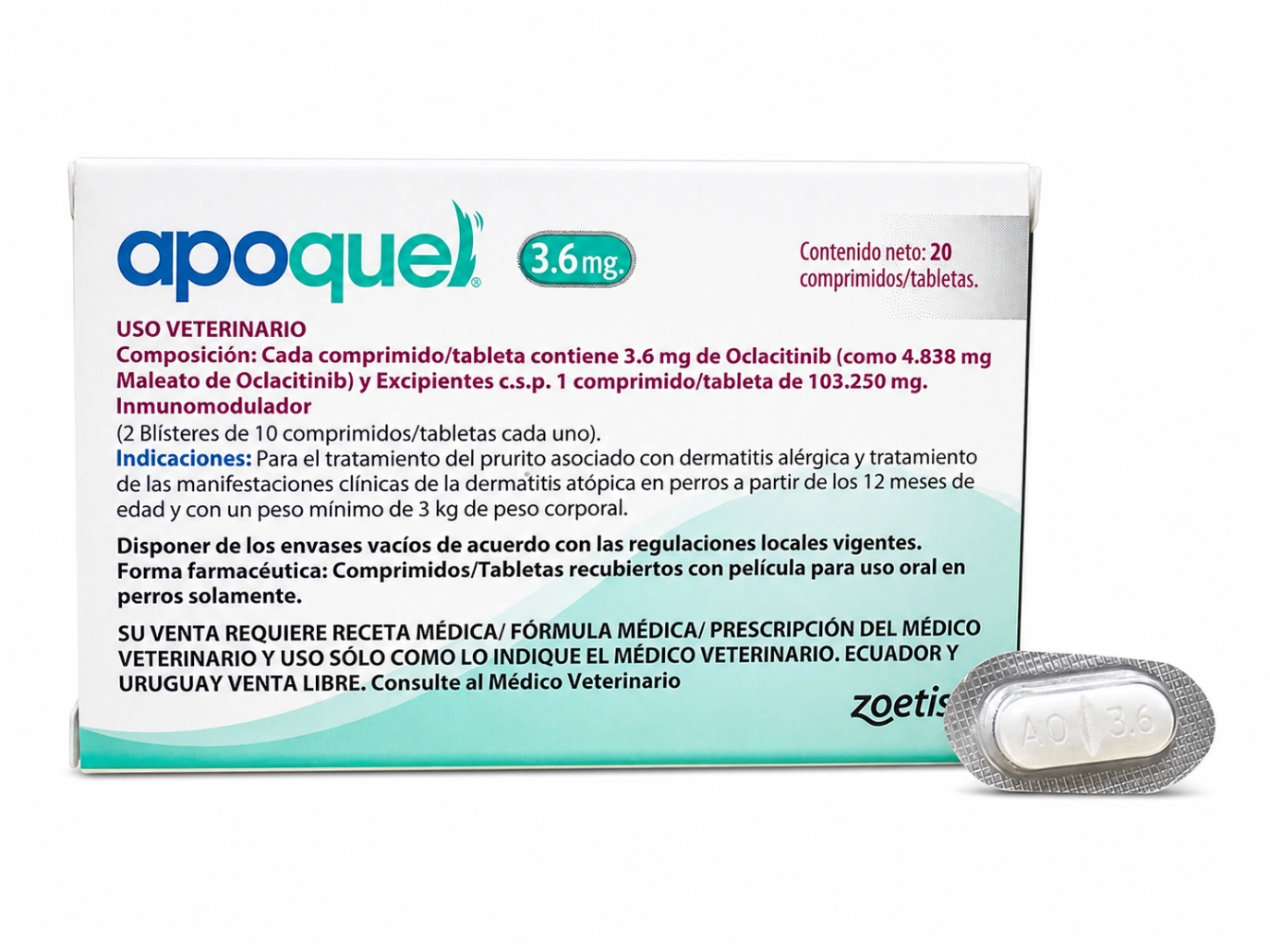 Apoquel 3.6 mg x 1 Tableta