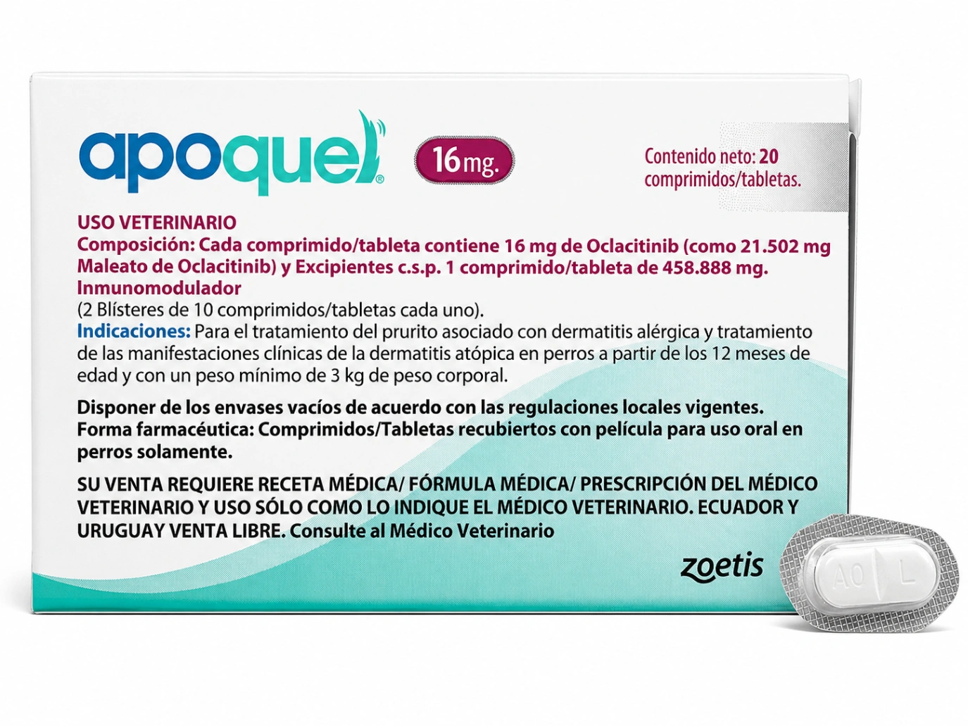 Apoquel 16 mg x 1 Tableta