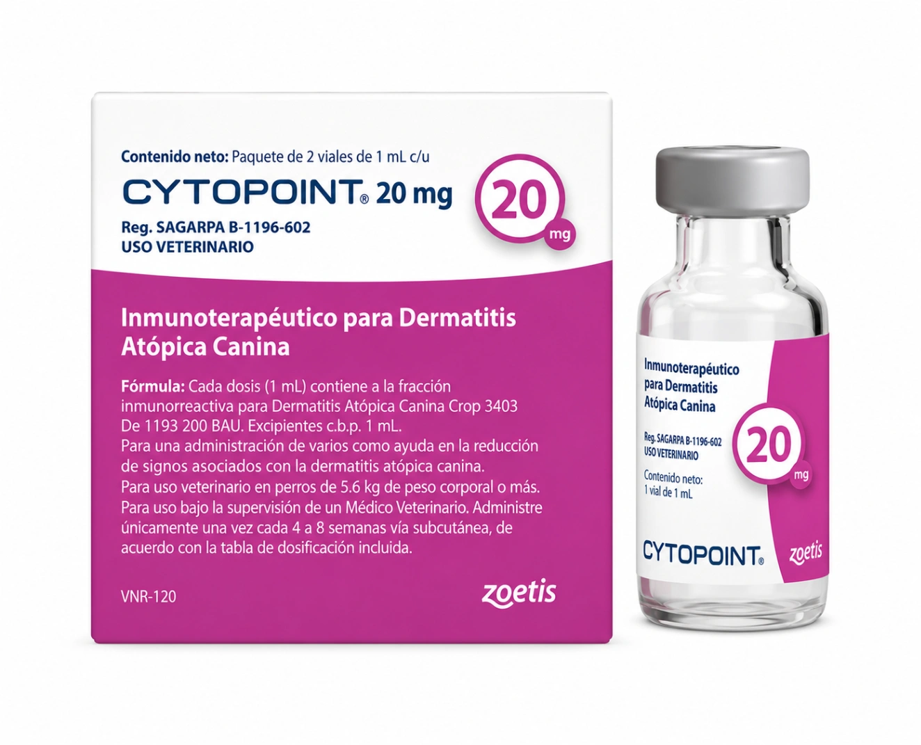 Cytopoint 20 mg x 2 Viales