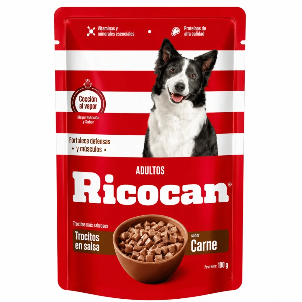 Ricocan Adulto Salsa de Carne Pouch 100 g