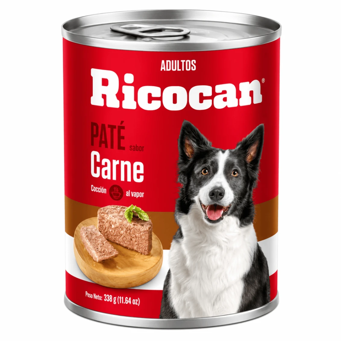 Ricocan Adulto Carne Paté Lata 330 g