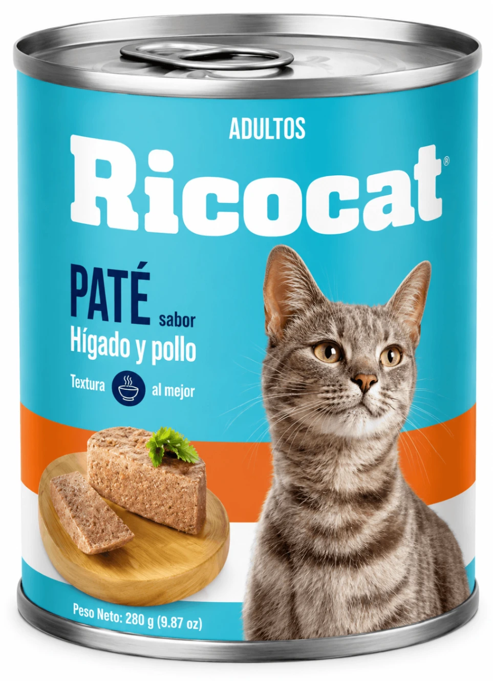 Ricocat Hígado y Pollo Adulto Paté Lata 330 g
