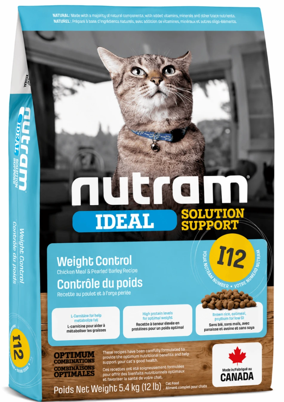 Nutram I12 Ideal Weight Control Cat 2 kg