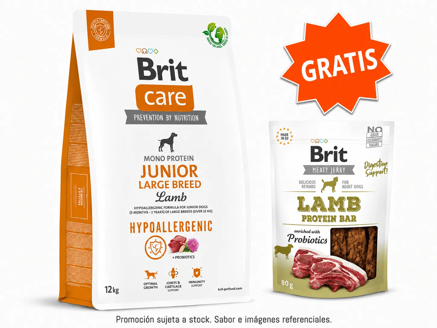 Brit Care Junior Raza Grande Hipoalergénico 12 kg para Perros