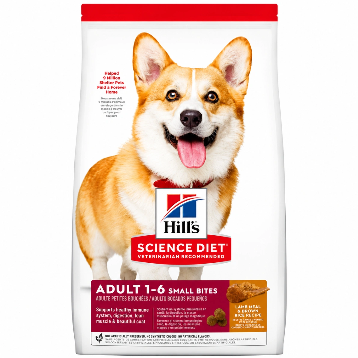 Hill's Science Diet Adult Small Bites Cordero 2 kg