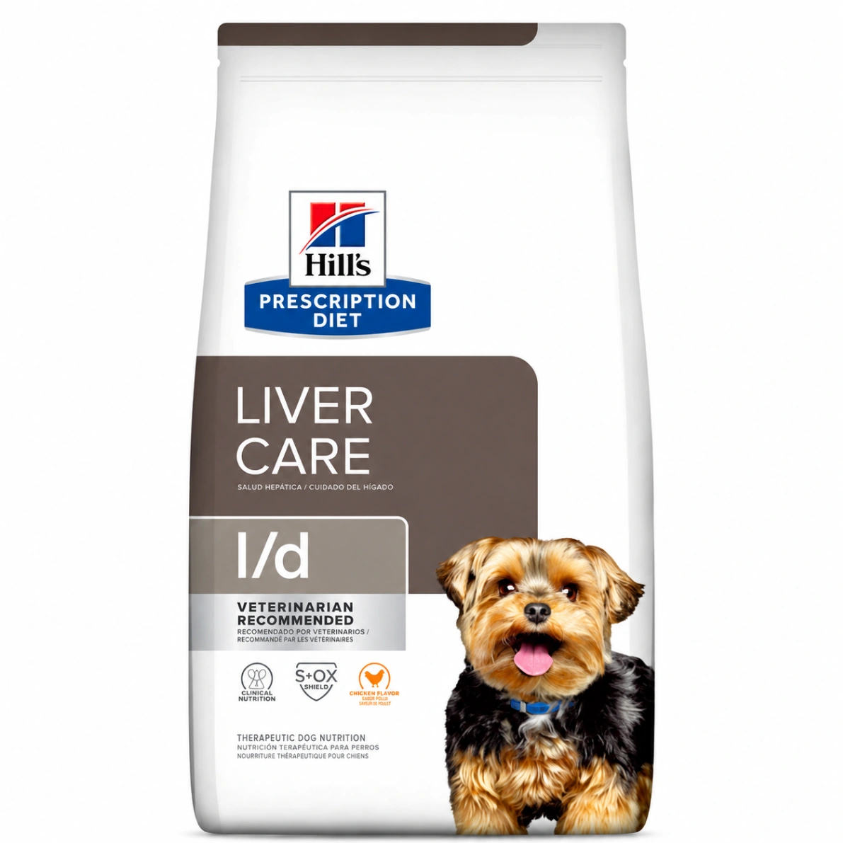Hill's Prescription Diet l/d Cuidado Hepático 8 kg
