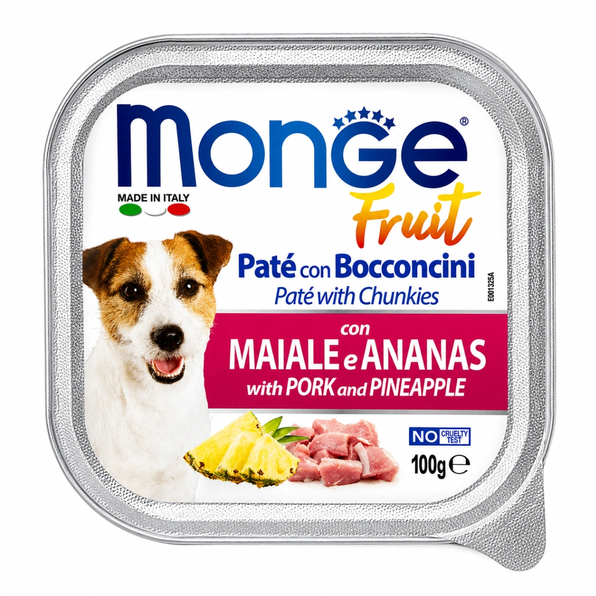 Monge Fruit Perro Cerdo y Piña 100 g
