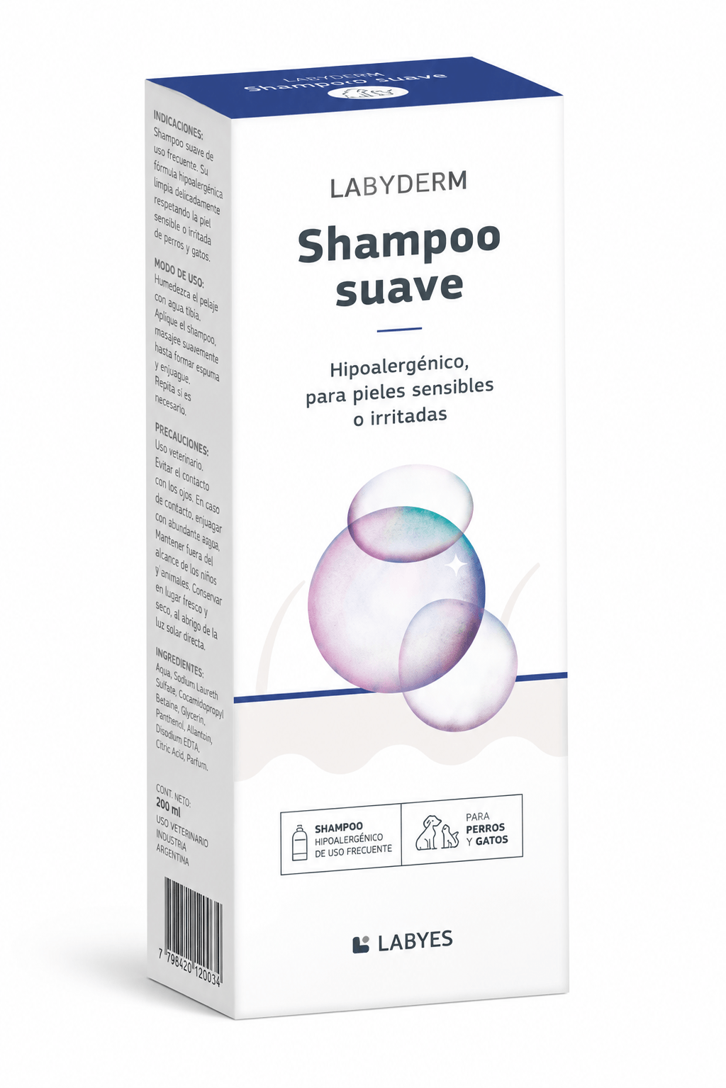 Labyderm shampoo suave