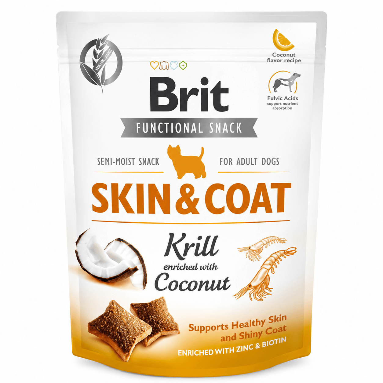 Brit Care Snack Piel y Pelaje 150 g para Perros