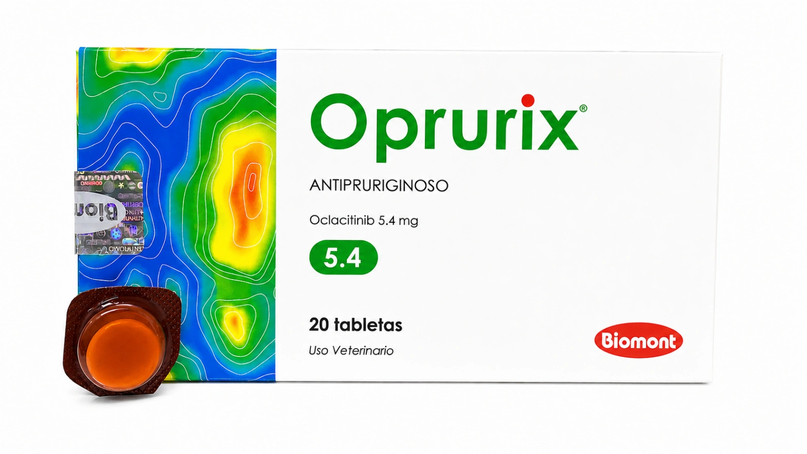 Oprurix para Perros con Alergias 5.4 mg x 1 Tableta