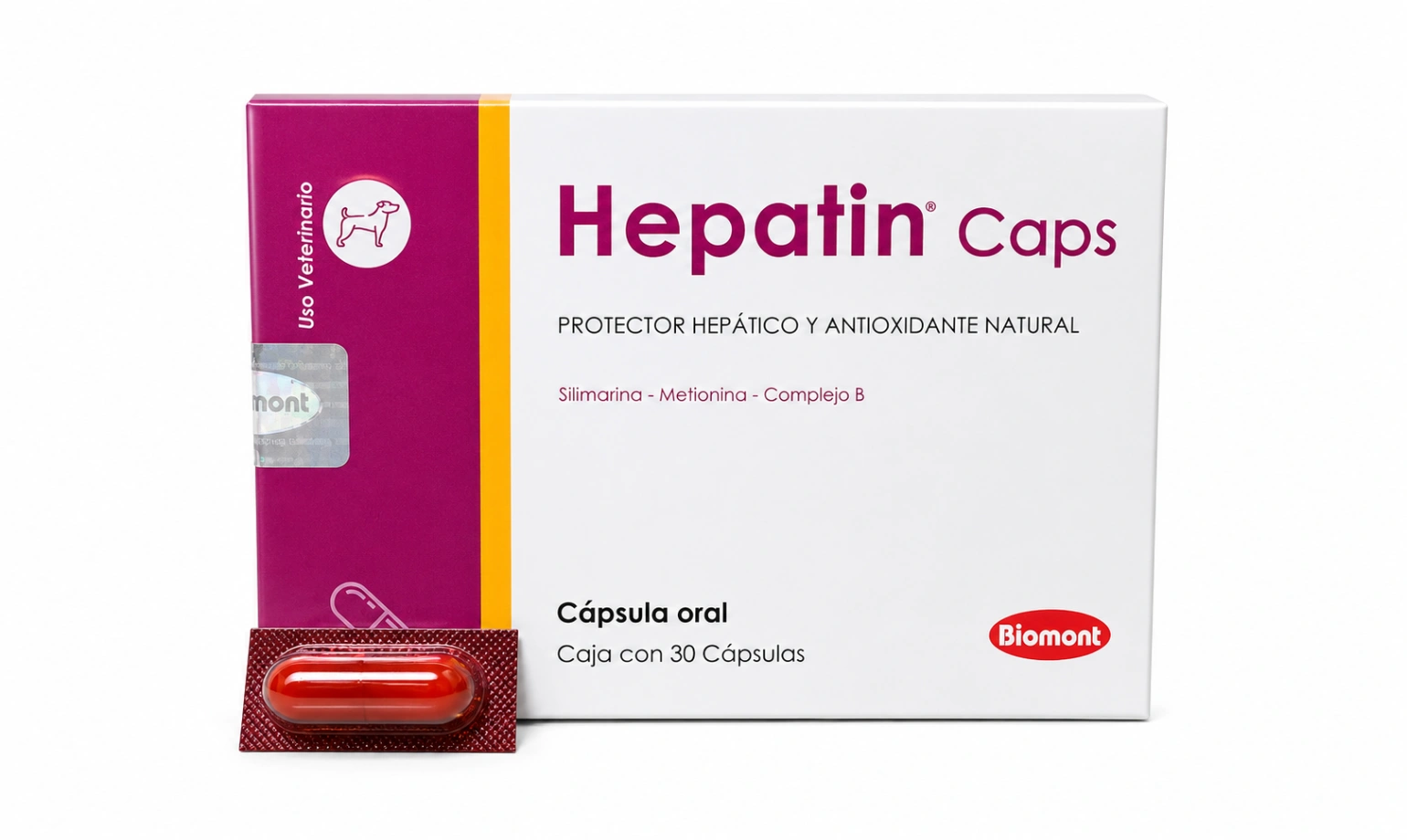 Hepatin Cápsulas x 1 Unidad