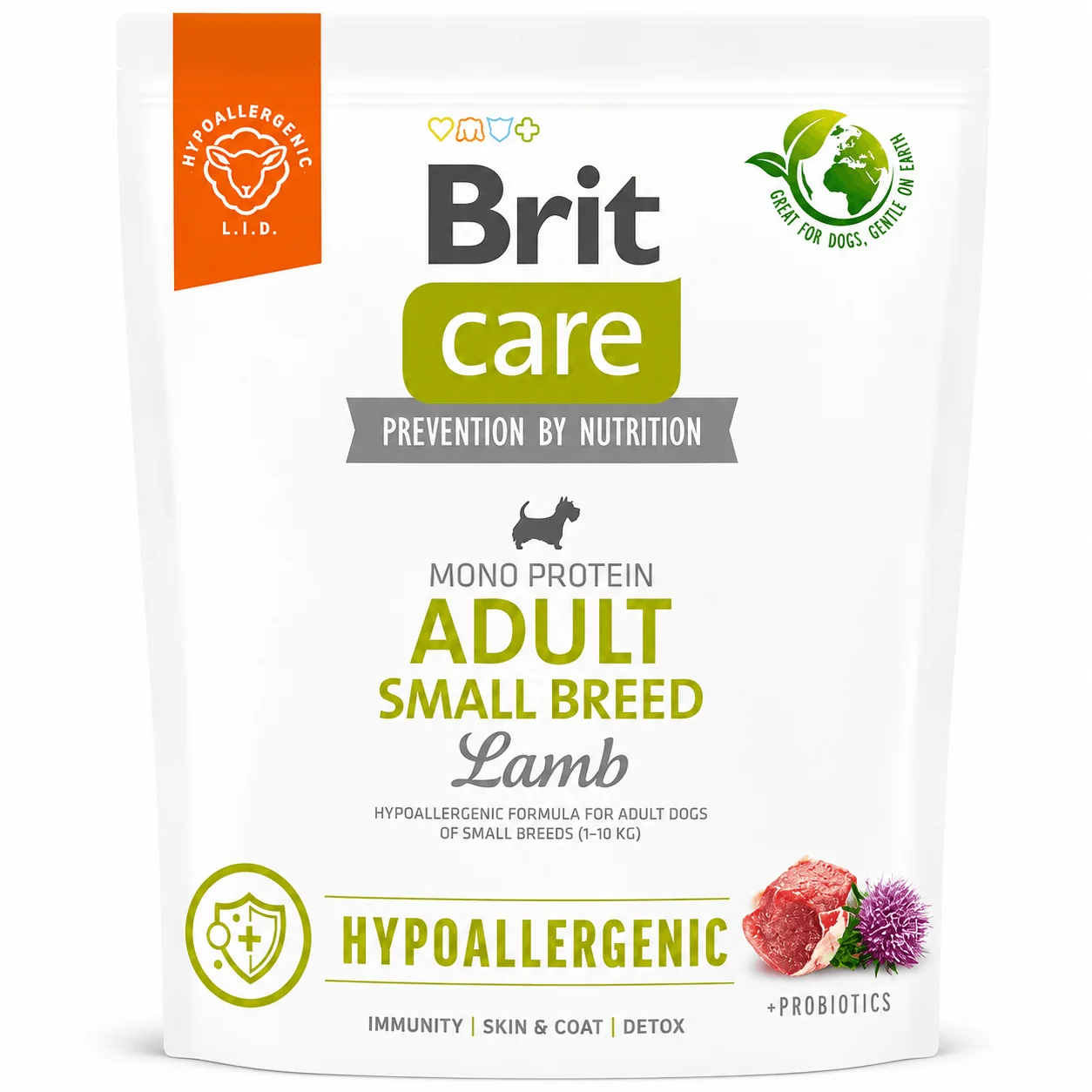 Brit Care Adult Raza Pequeña Cordero y Arroz 1 kg