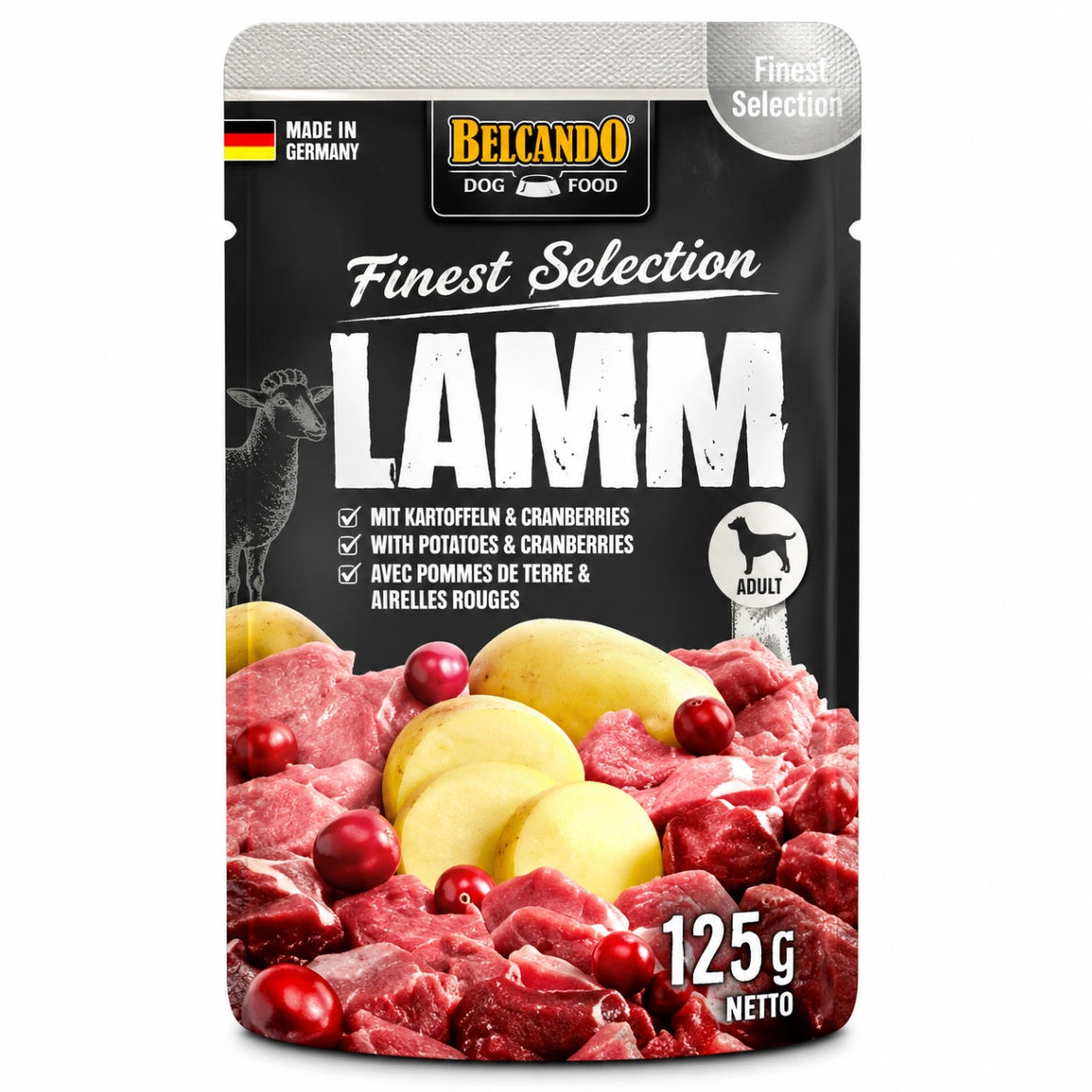 Belcando Cordero con Patatas y Arándanos 125 g