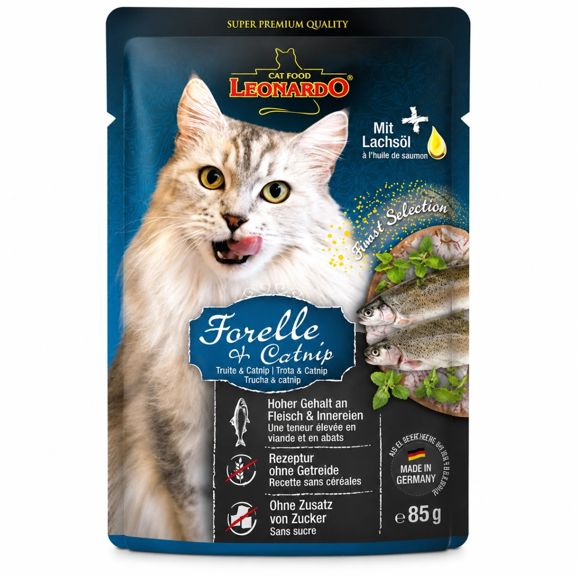 Leonardo Trucha y Catnip 85 g