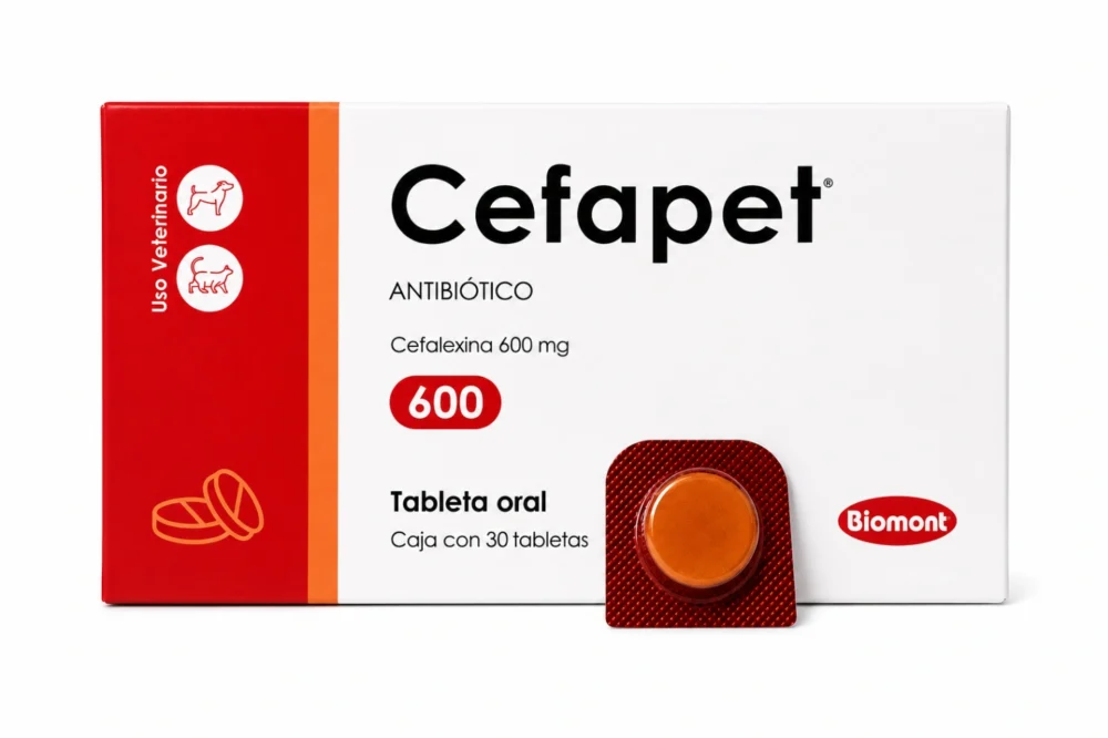 Cefapet Cefalexina 600 mg x 1 Tableta
