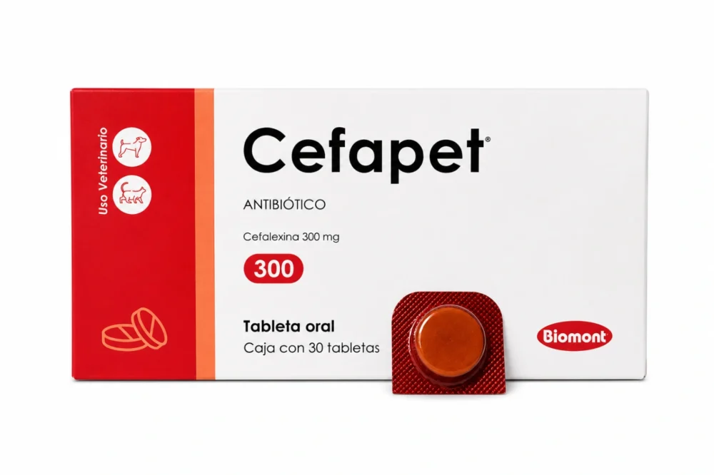 Cefapet Cefalexina 300 mg x 1 Tableta