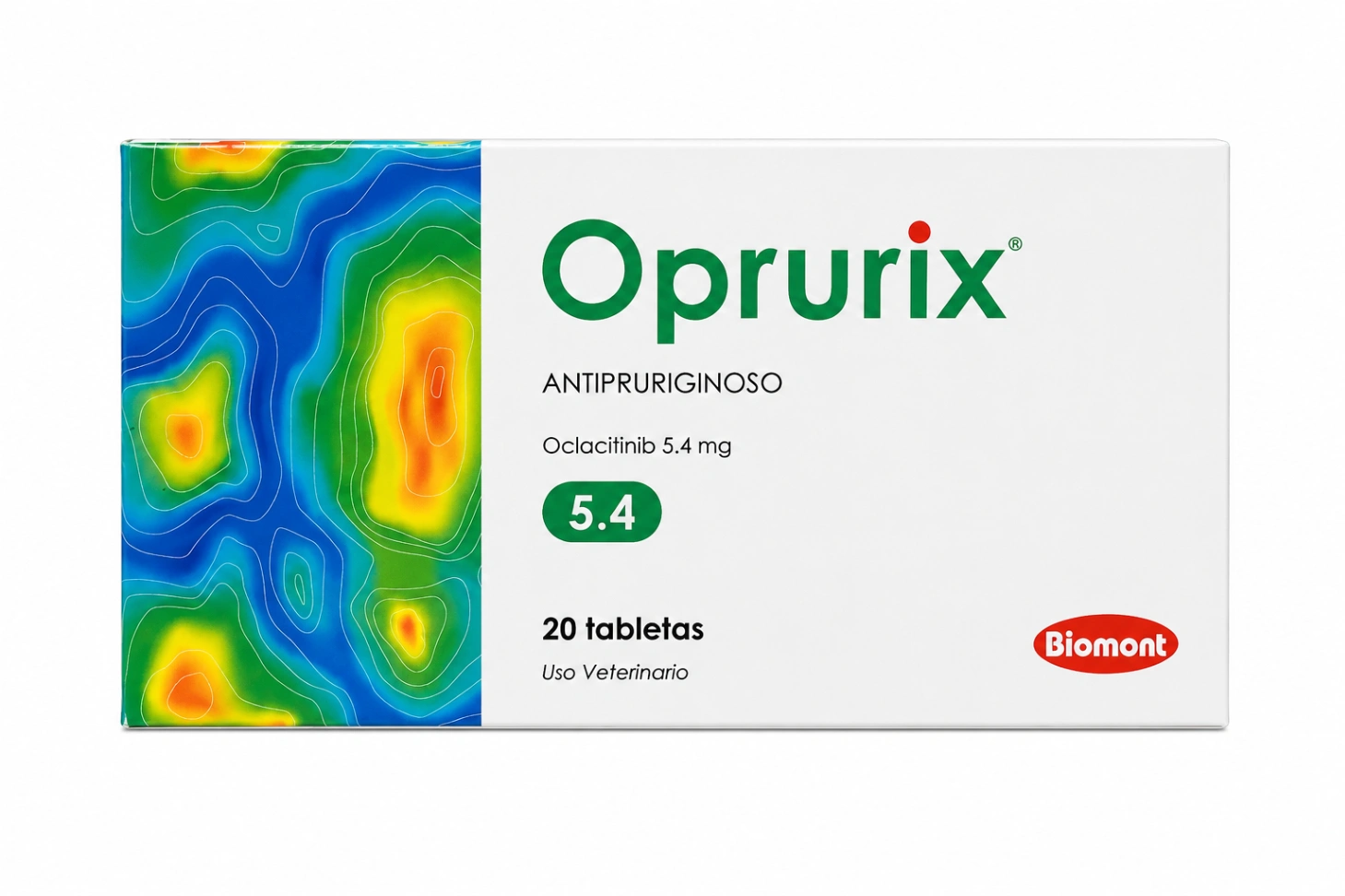 Oprurix Antipruriginoso 5.4 mg Caja 20 Tabletas