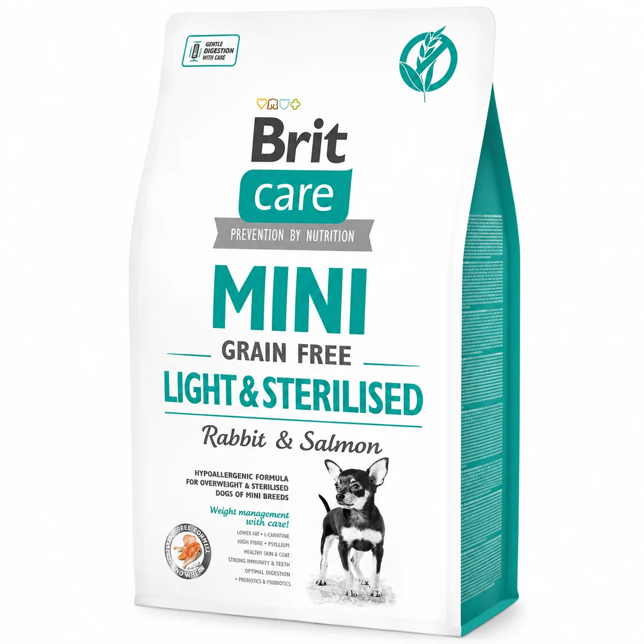 Brit Care Mini Light y Esterilizados 2 kg