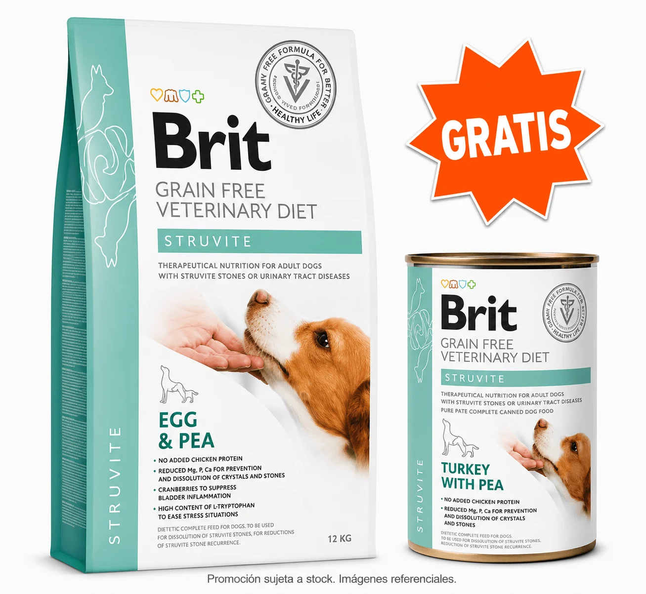 Brit Struvite Sin Cereales 12 kg para Perros