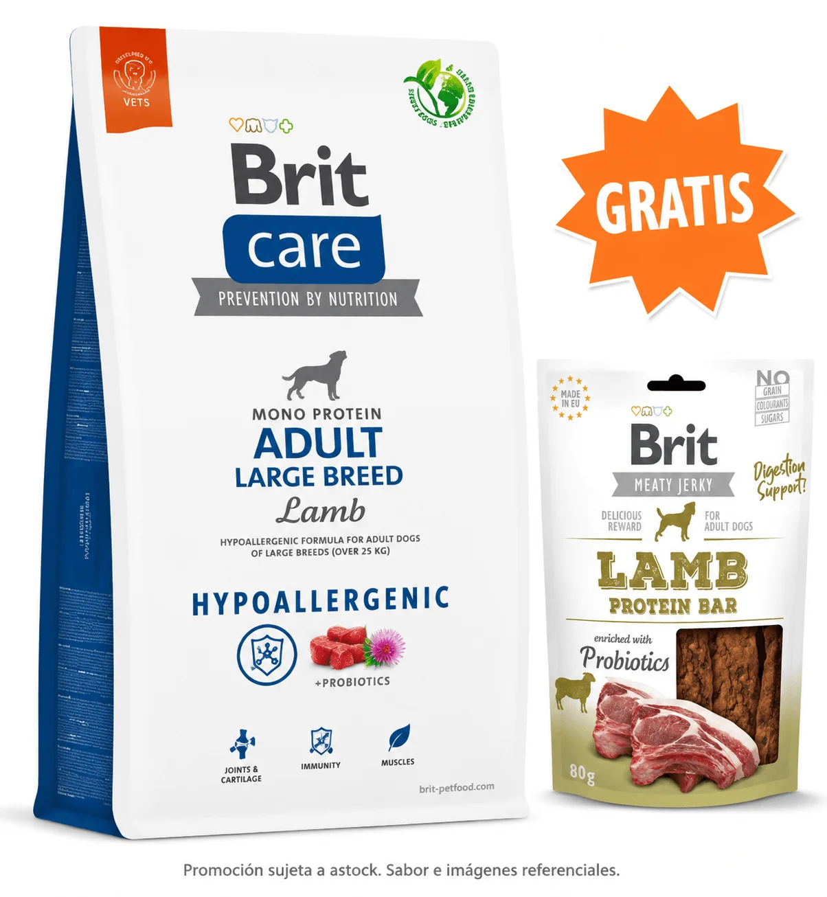 Brit Care Adulto Razas Grandes Cordero y Arroz 12 kg