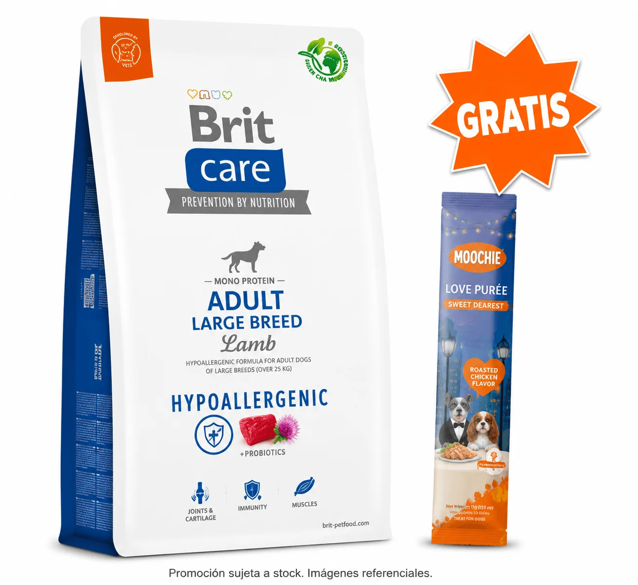 Brit Care Adulto Razas Grandes Cordero y Arroz 3 kg
