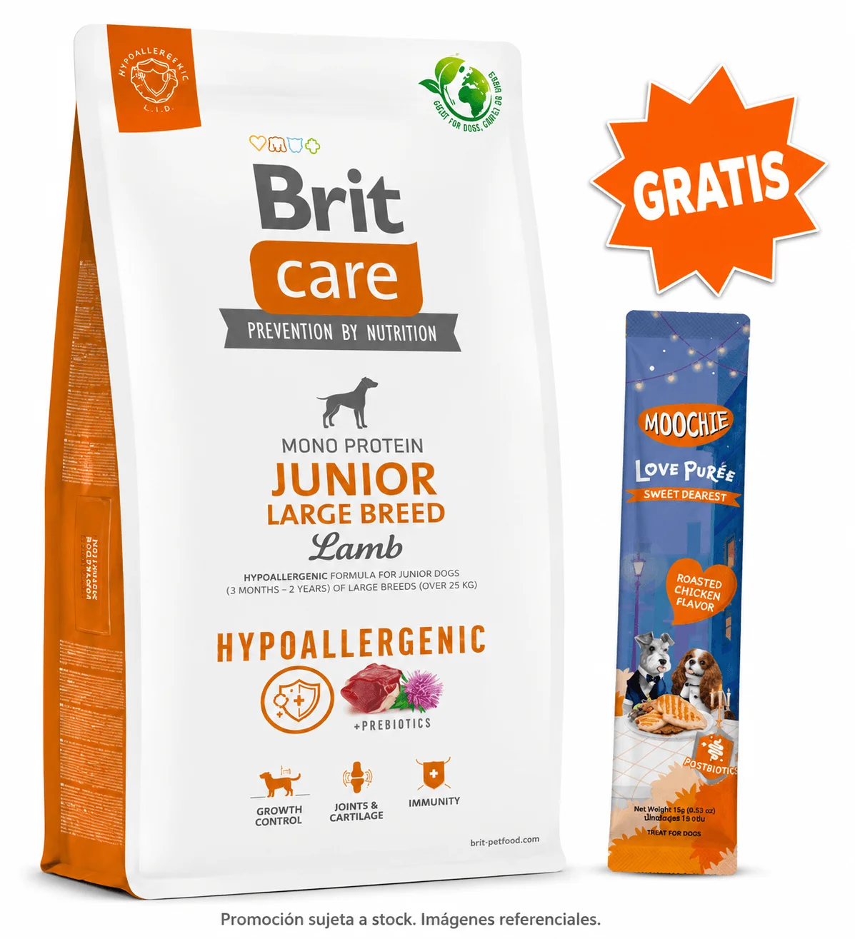 Brit Care Cachorro Razas Grandes Cordero y Arroz 3 kg