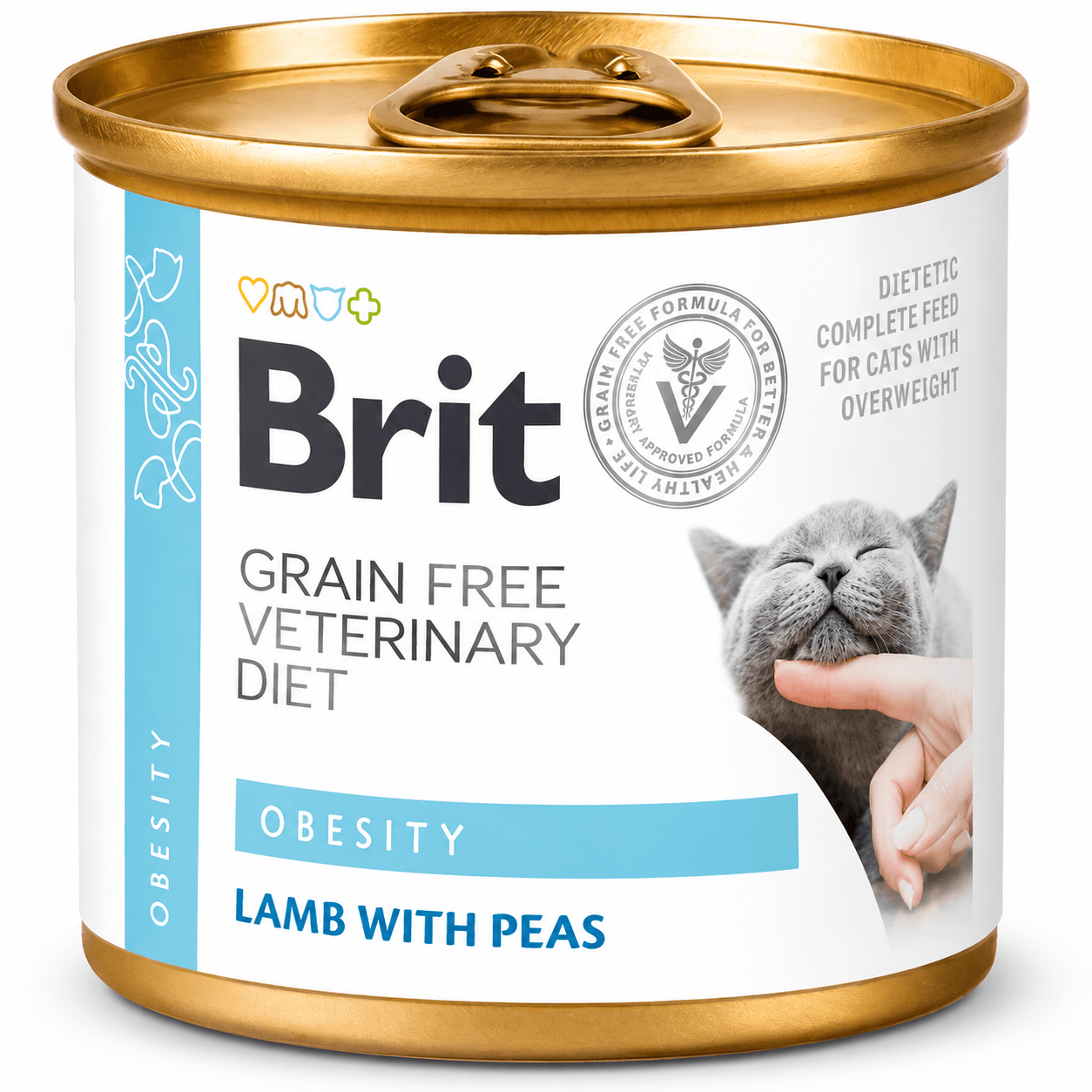 Brit Veterinary Diet Obesidad para Gatos 200 g