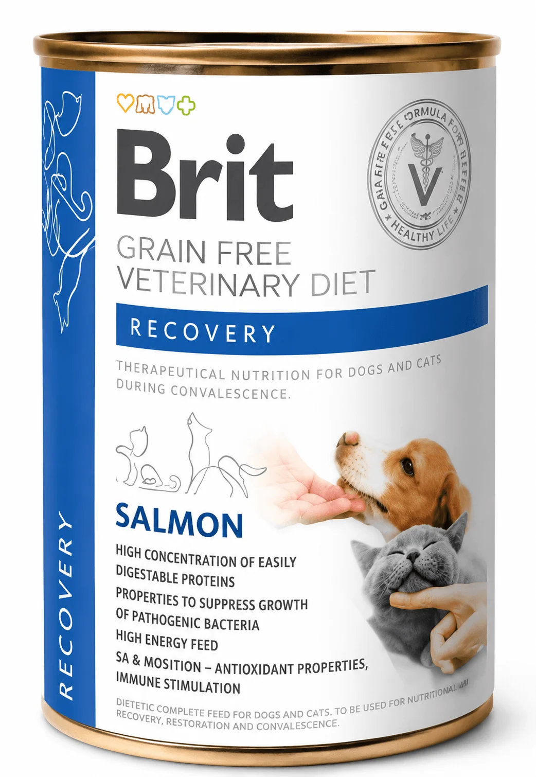 Brit Veterinary Diet Recovery para Perros y Gatos 400 g