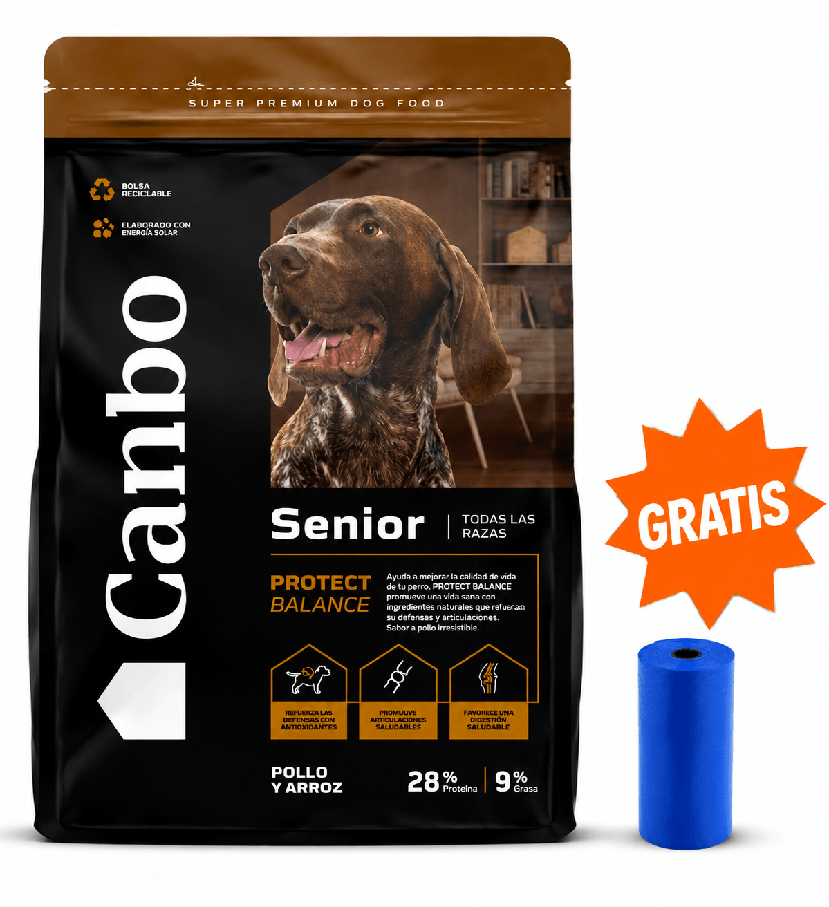 Canbo Super Premium Perro Senior 7+ 3 kg