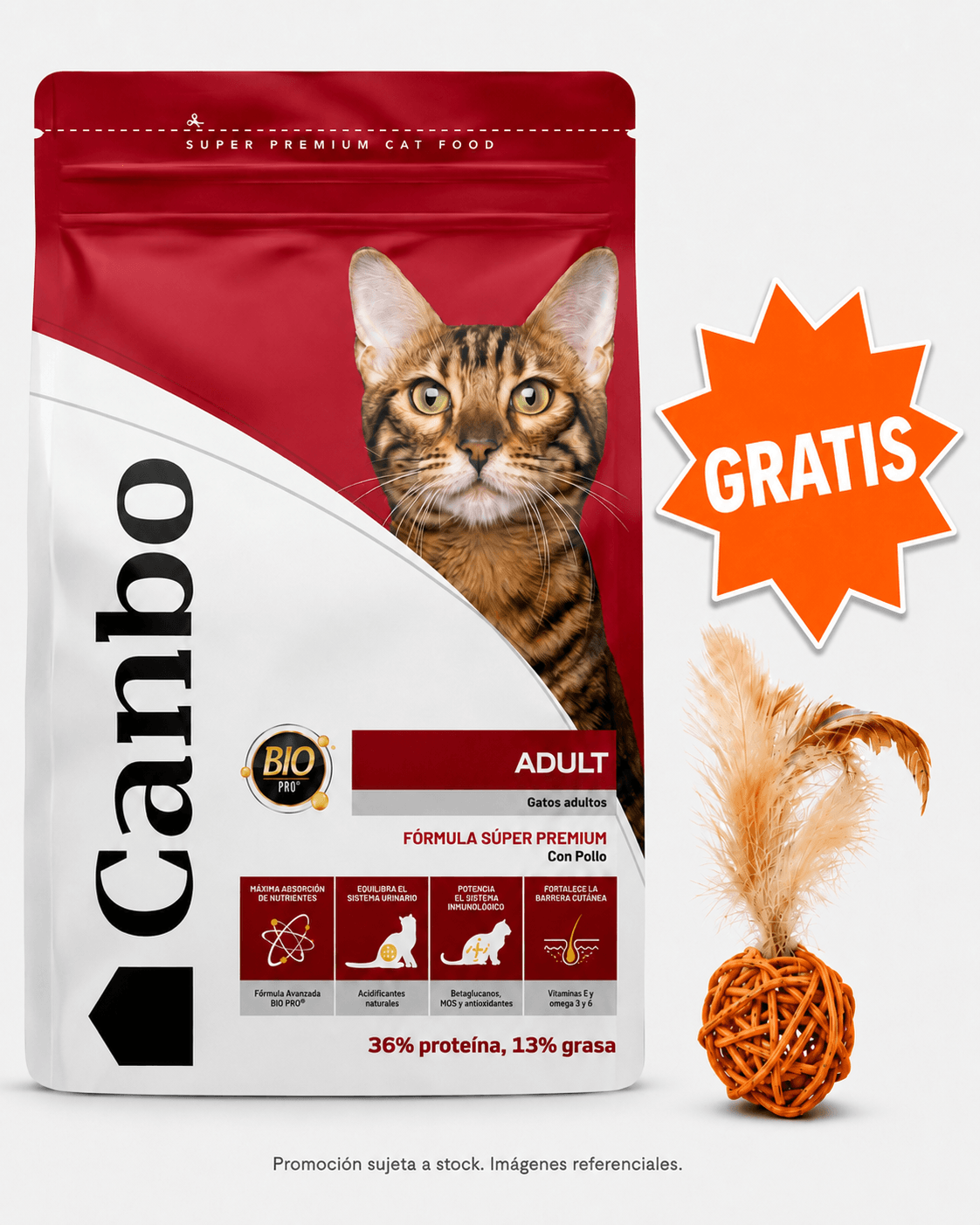 Canbo Super Premium Gatos Adultos 3 kg Canbo Super Premium Gatos Adultos 3 kg