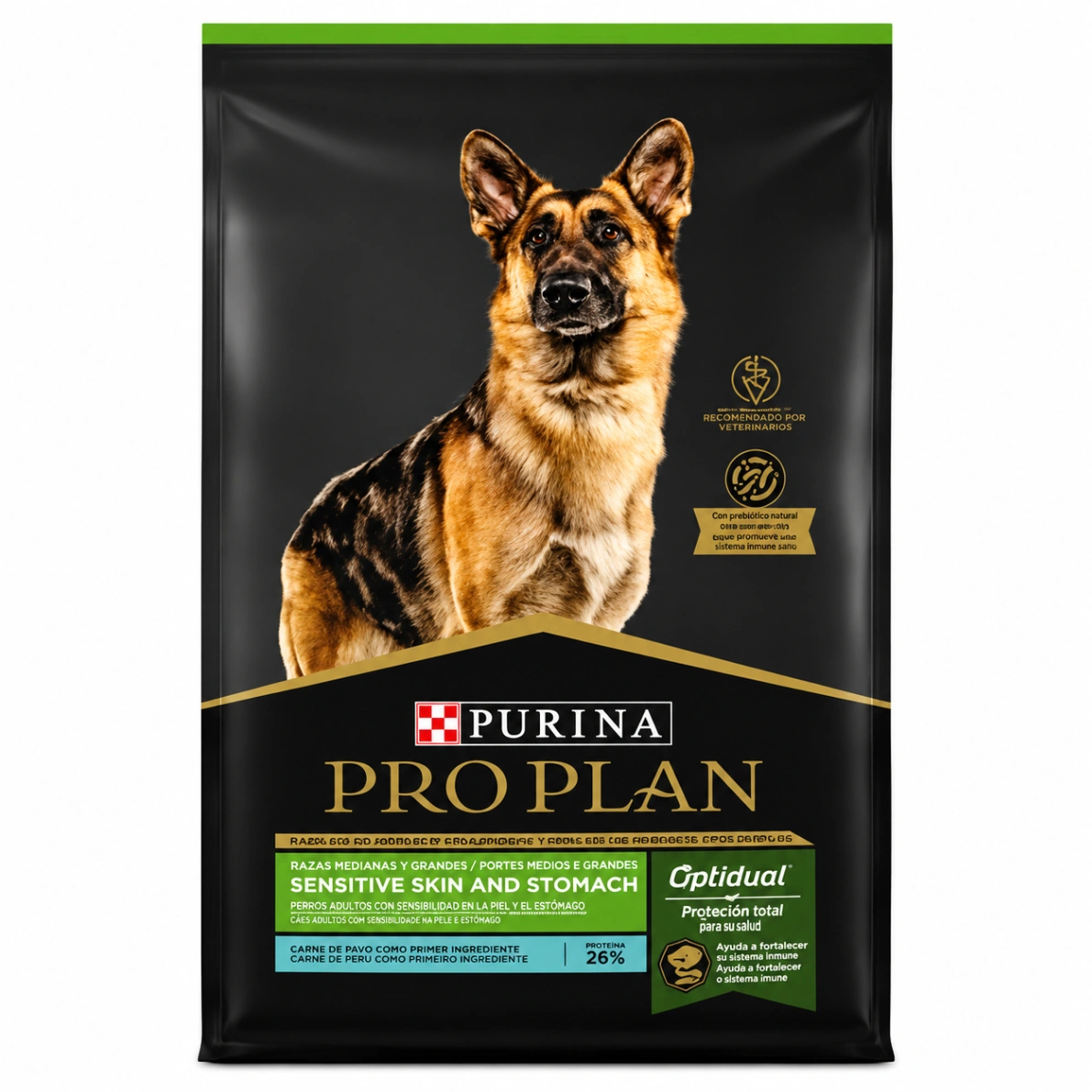 Pro Plan Sensitive Skin & Stomach Pavo 3 kg