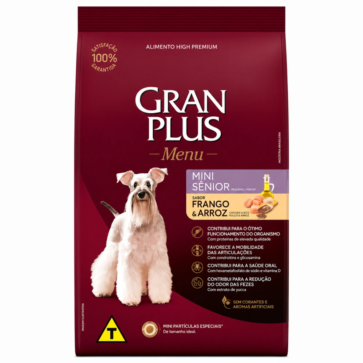 Gran Plus Perro Senior Mini Pollo y Arroz 3 kg