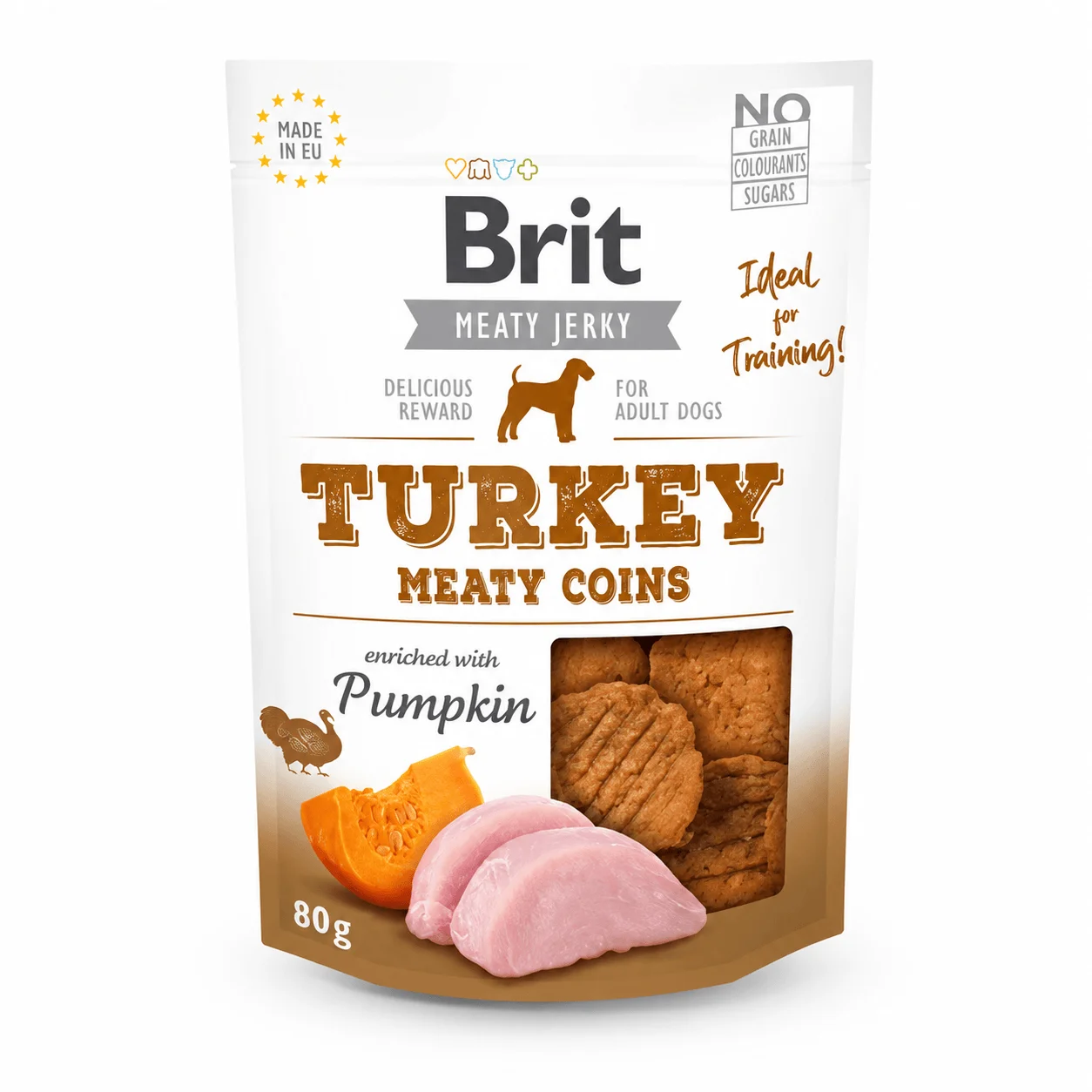 Brit Meaty Jerky Pavo Meaty Coin 80 g