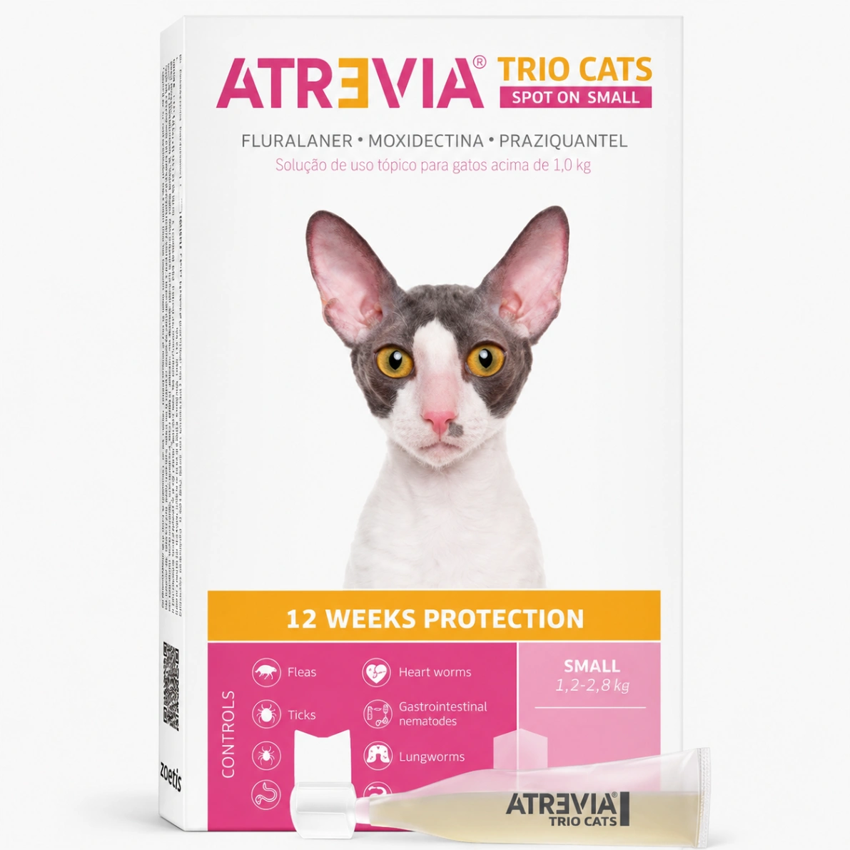 Atrevia Trio Cats 1.2 a 2.8 kg x 1 Tableta