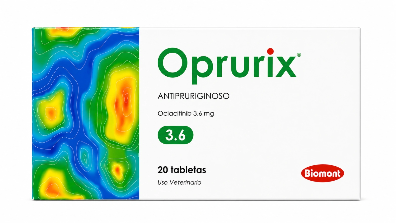 Oprurix Antipruriginoso 3.6 mg Caja x 20 Tabletas
