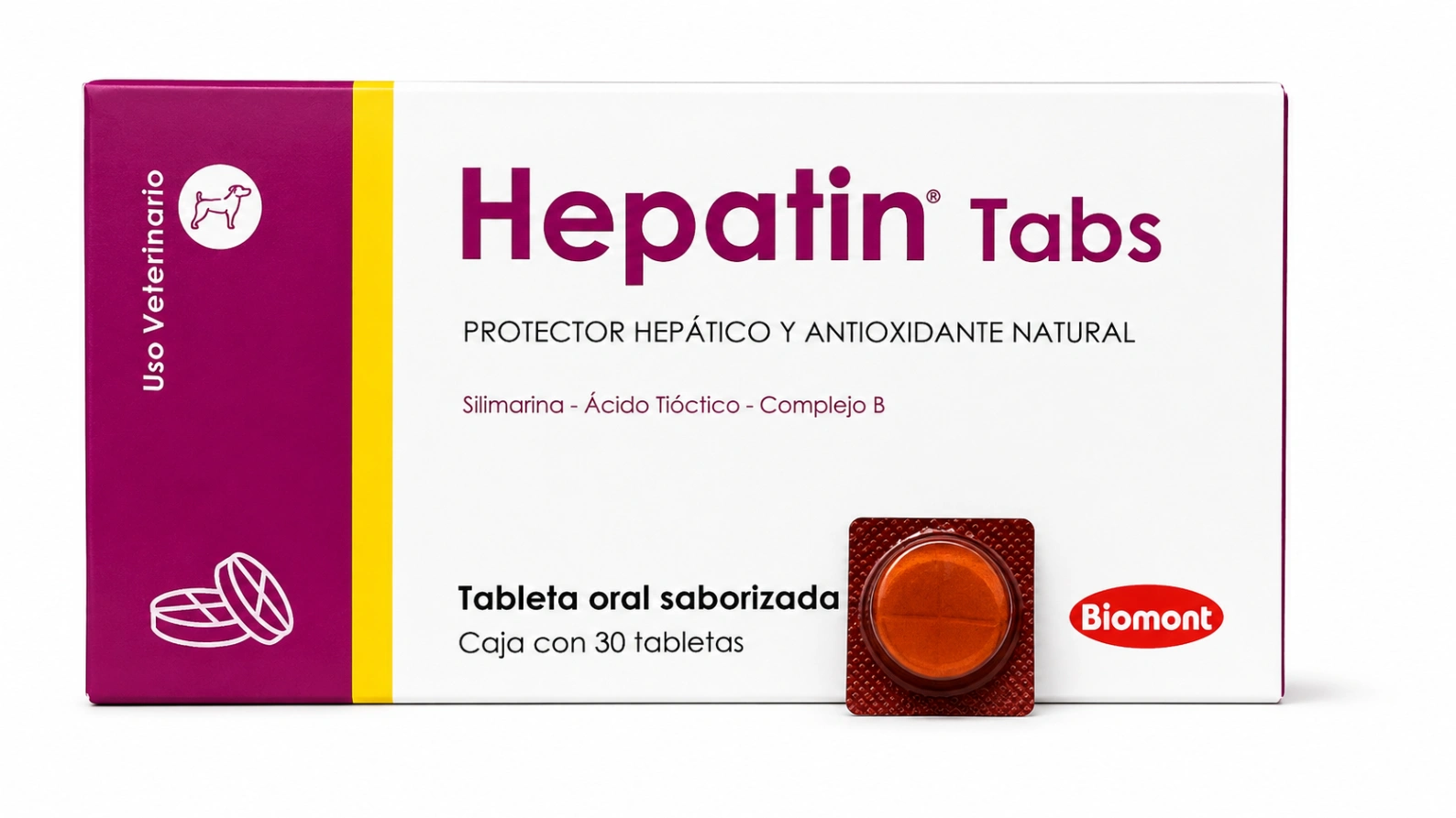 Hepatin Tabs x 1 Tableta