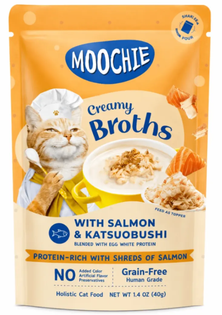 Moochie Sopita Cremosa Salmón & Katsuobushi 40 g